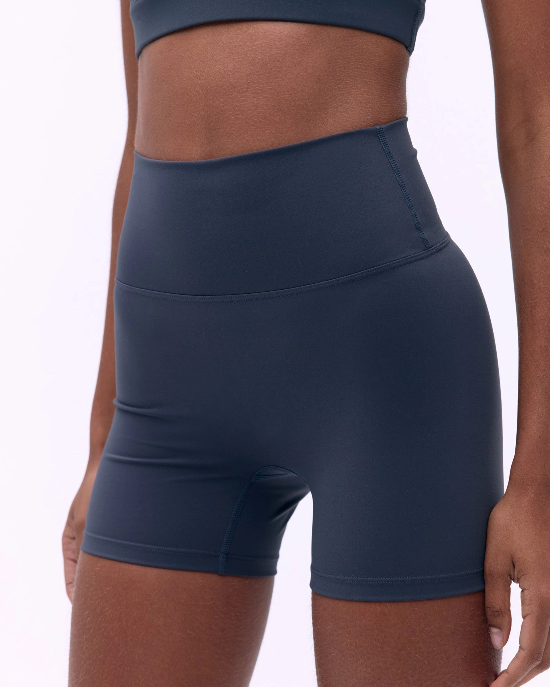 Minimal Bulk Ultimate Ultra Crop Shorts - Midnight Blue