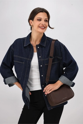 ONLY Emmie L/S Shirt Rinse Denim Hypoallergenic Interior Layer