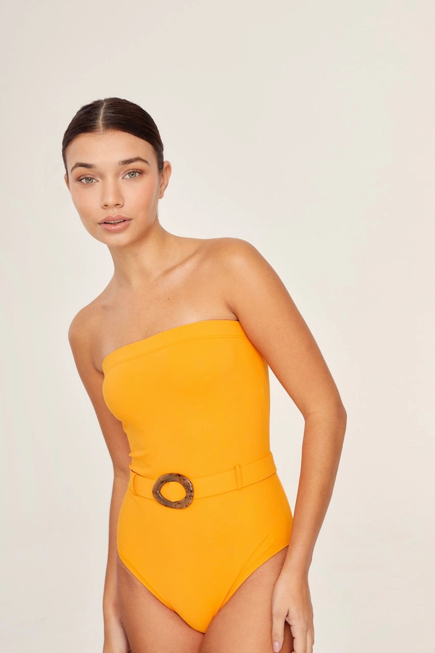 Lightweight Compression Papaya-199A One Piece