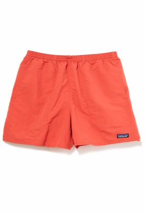 Patagonia Baggies Men's 5" Shorts - Sumac Red entertainment industry Travel Shorts