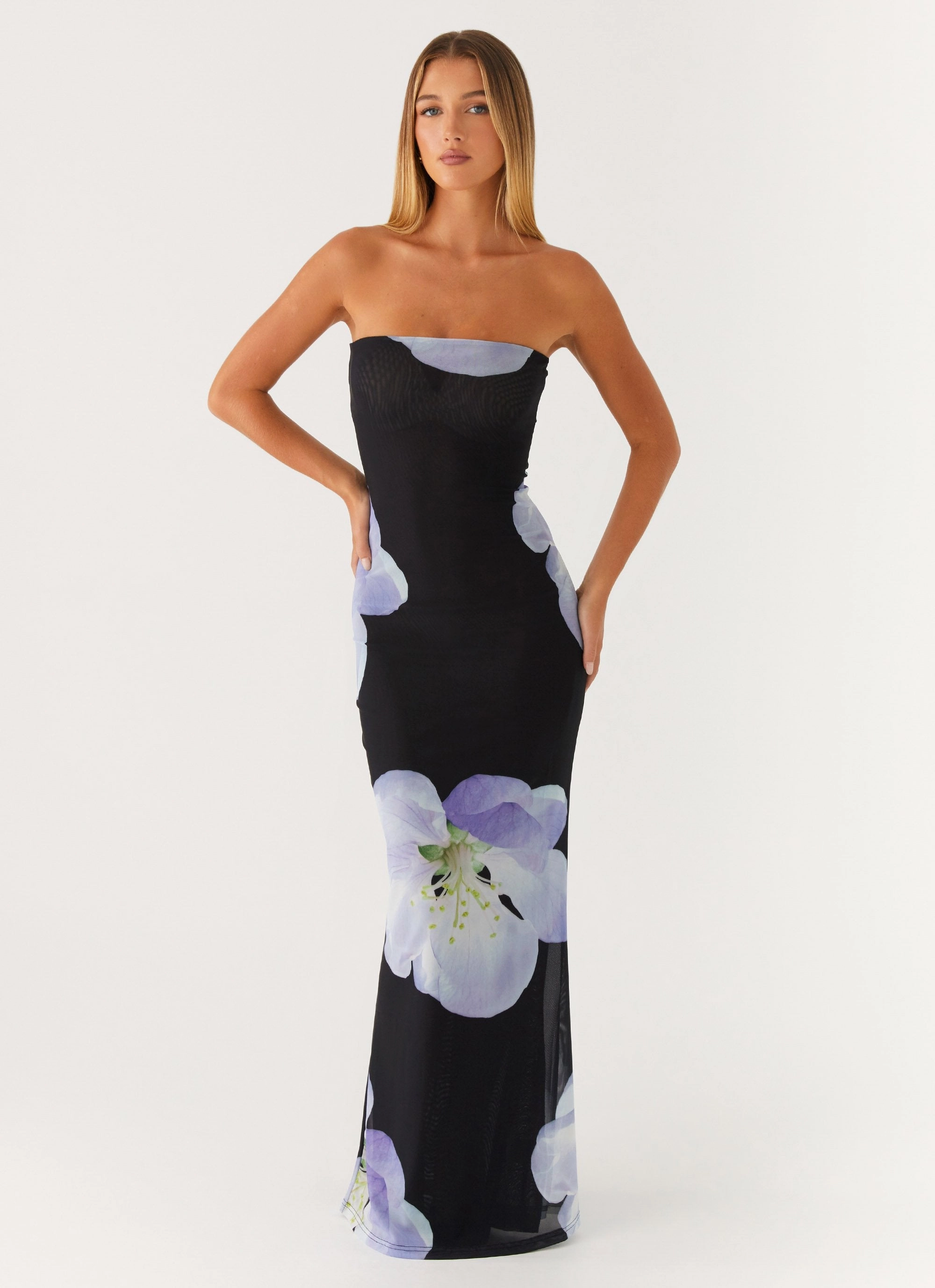 Open Design Jorja Maxi Dress - Flower Print