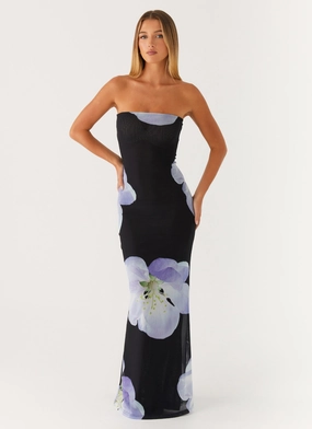 Open Design Jorja Maxi Dress - Flower Print
