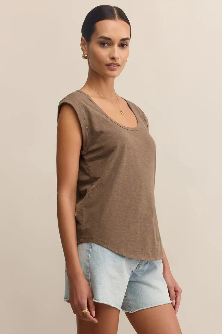 AntiStaticFinish BiodegradableMaterial Per Diem Slub Top | Tiki, Black, White Snow - sporty - winter - active