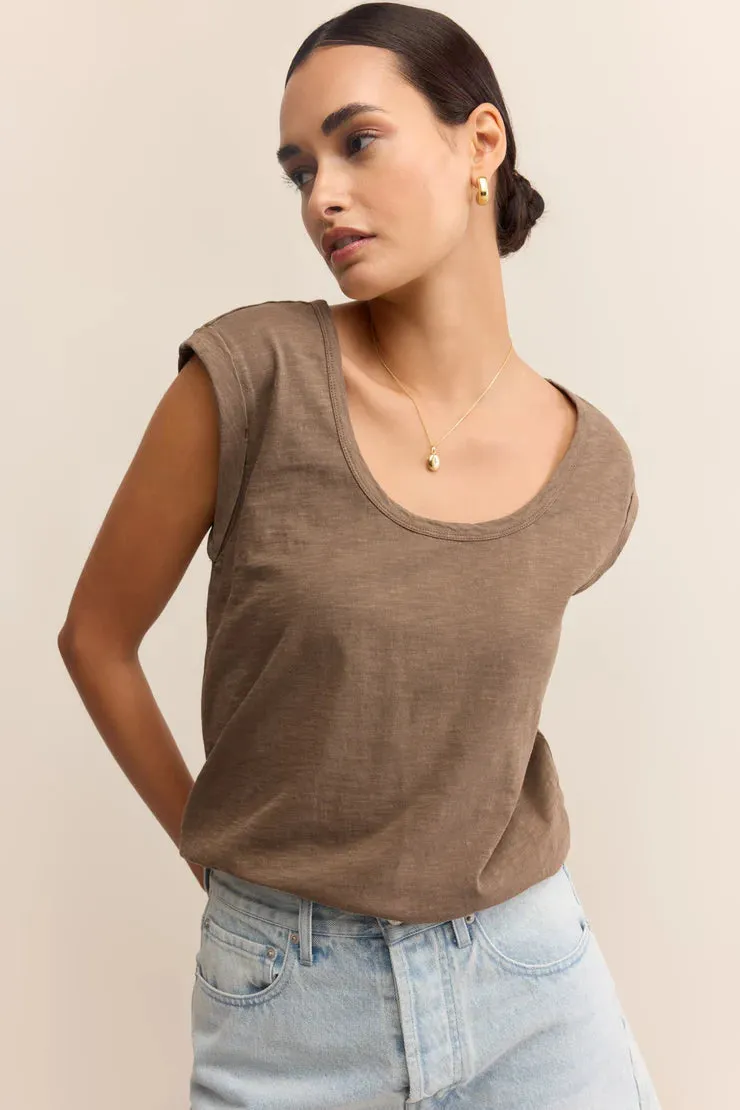 Per Diem Slub Top | Tiki, Black, White Snow - sporty - winter - active ZeroWaste Production Quick Dry Wear