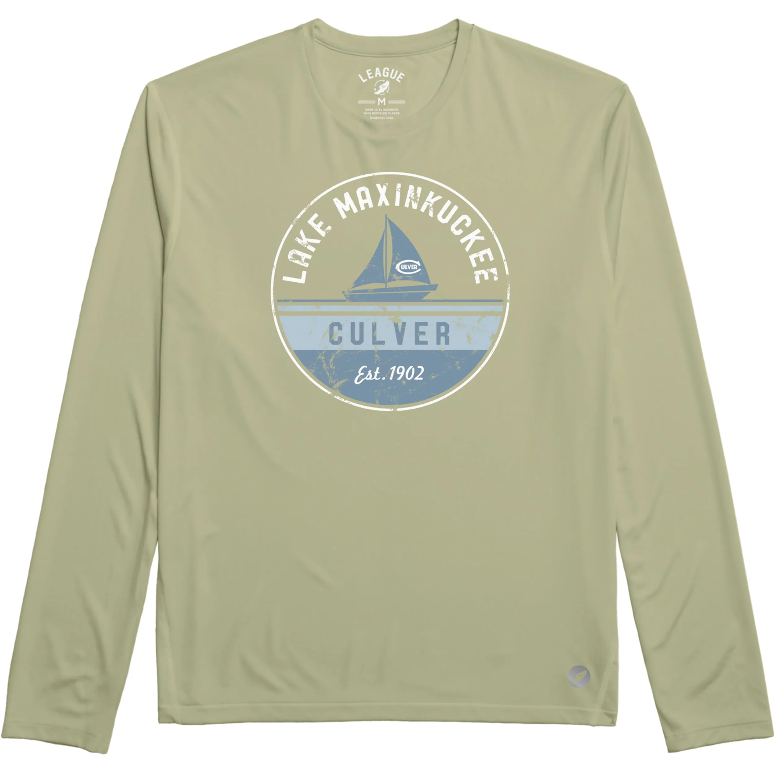 Lake Max Sundial Long Sleeve Crew - Sage Cashmere combination Urban Fit