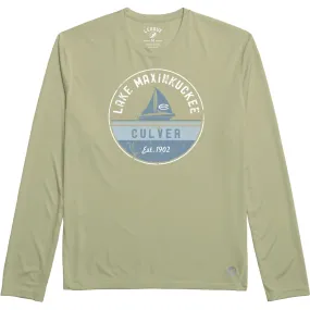 Sustainable Packaging Lake Max Sundial Long Sleeve Crew - Sage