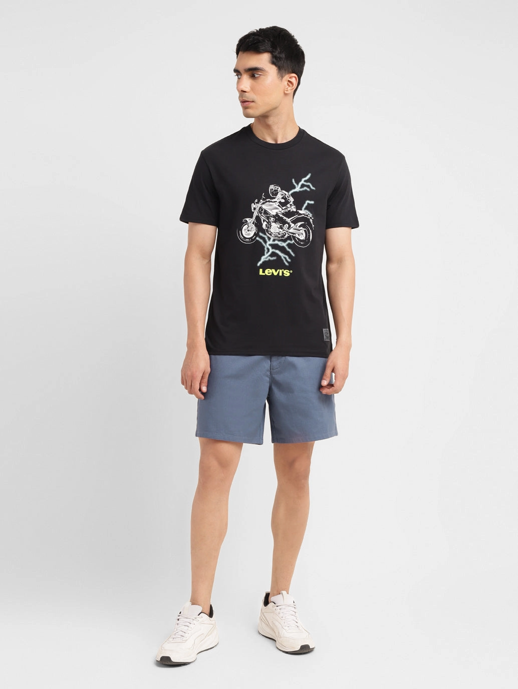 Men's Navy Regular Fit Shorts technology industry