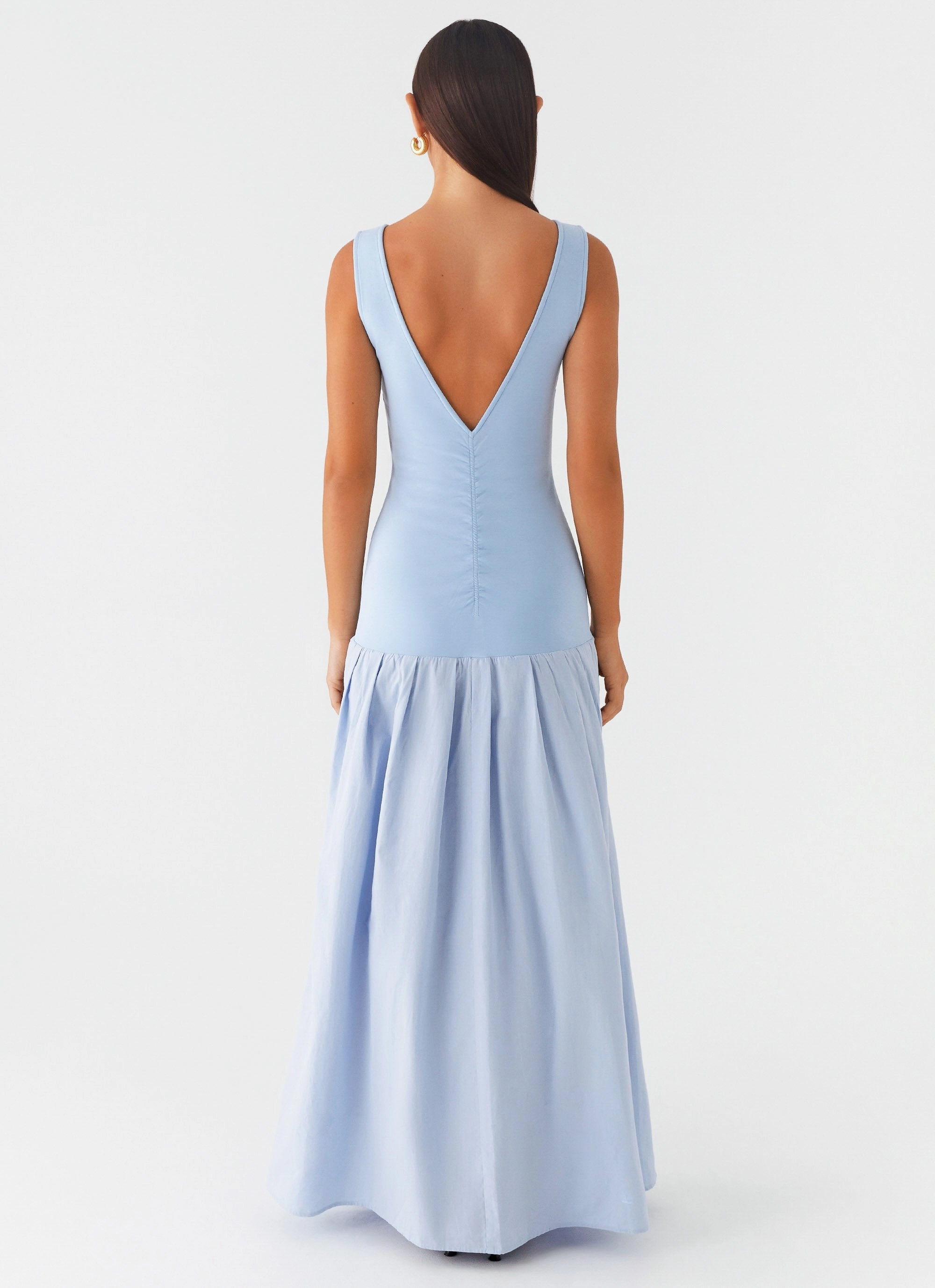 Cool Look Sophisticated Vibe Jaxon Maxi Dress - Blue