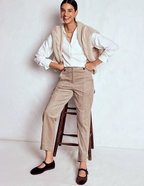 Sporty Touch Pimlico Cord Trousers-Nutmeg