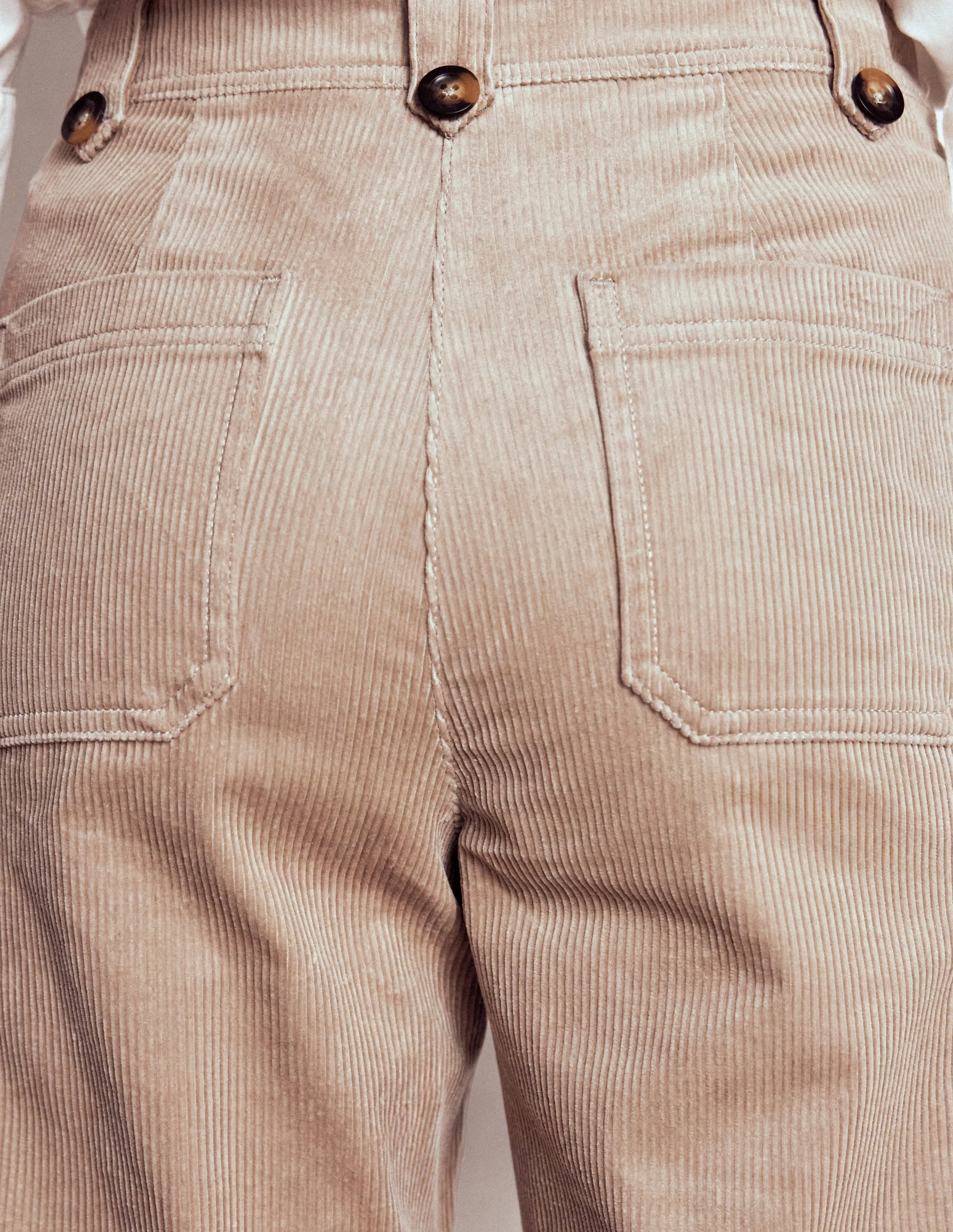 Pimlico Cord Trousers-Nutmeg Urban Comfort SnagFreeFabric