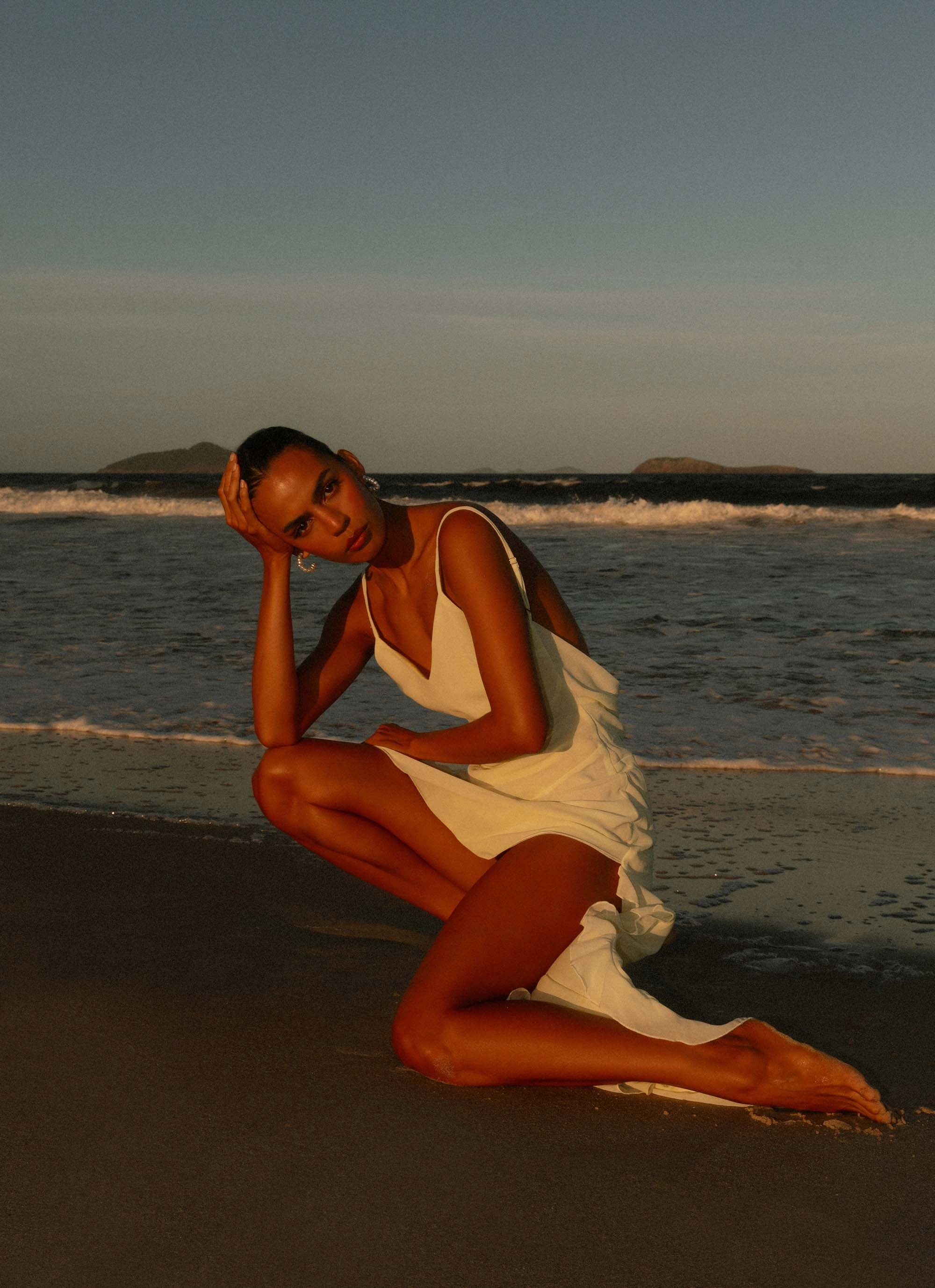 Ariel Maxi Dress - Baby Yellow Balloon-Sleeve Sharp Mood