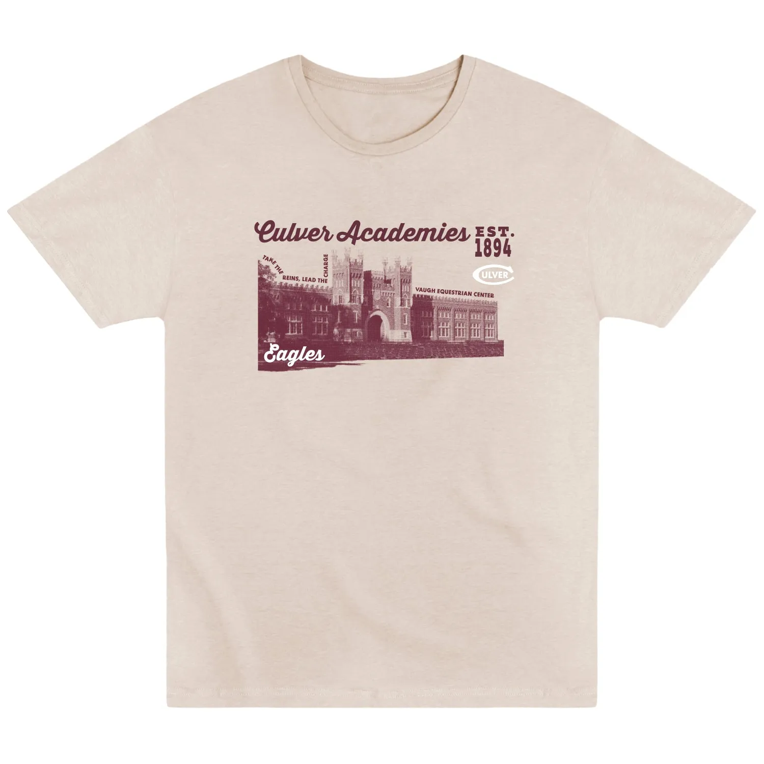 Vaughn Equestrian Center Sports Fan Tee - Bone Sporty Design