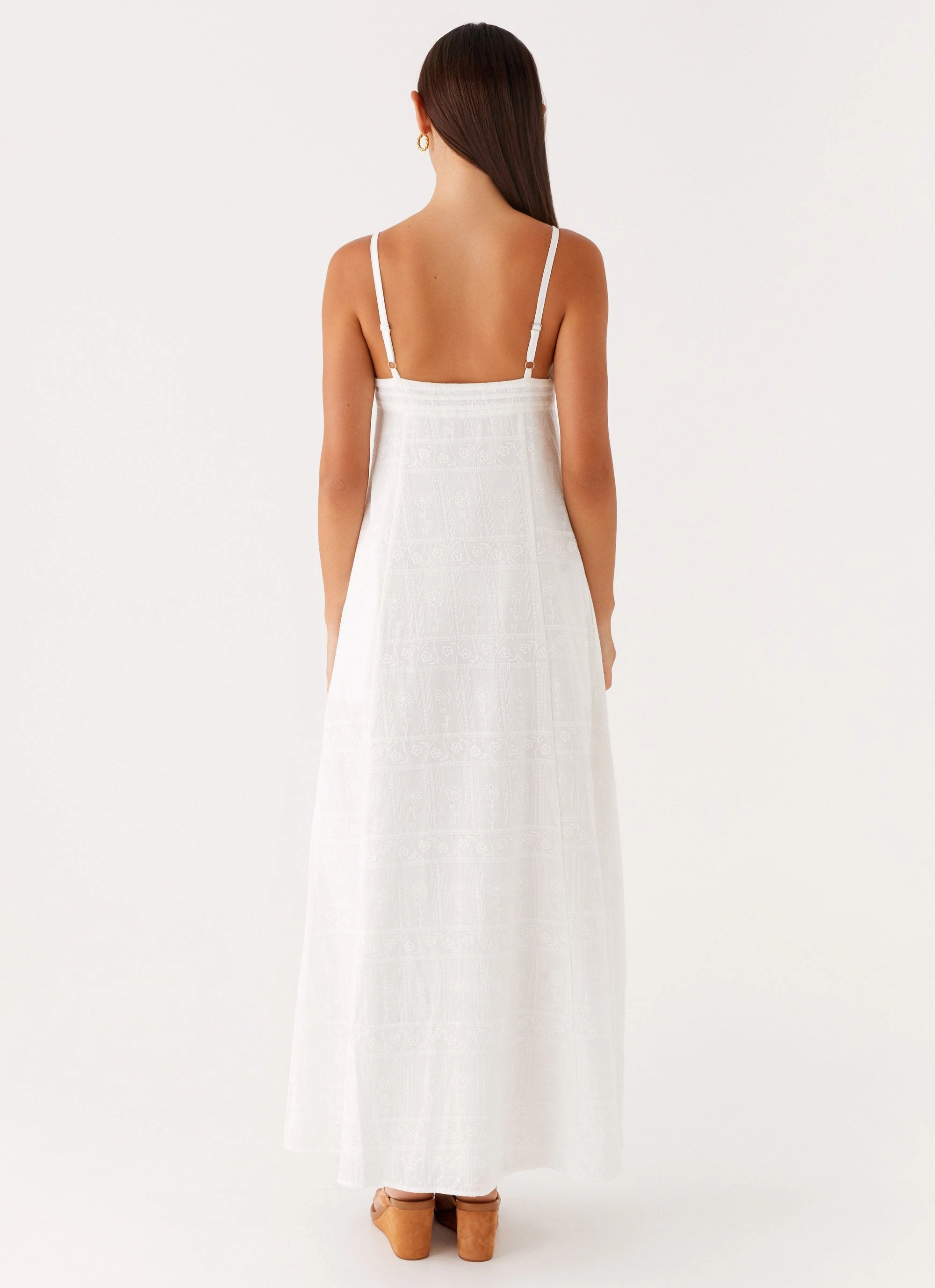 Picture Perfect Cole Maxi Dress - White