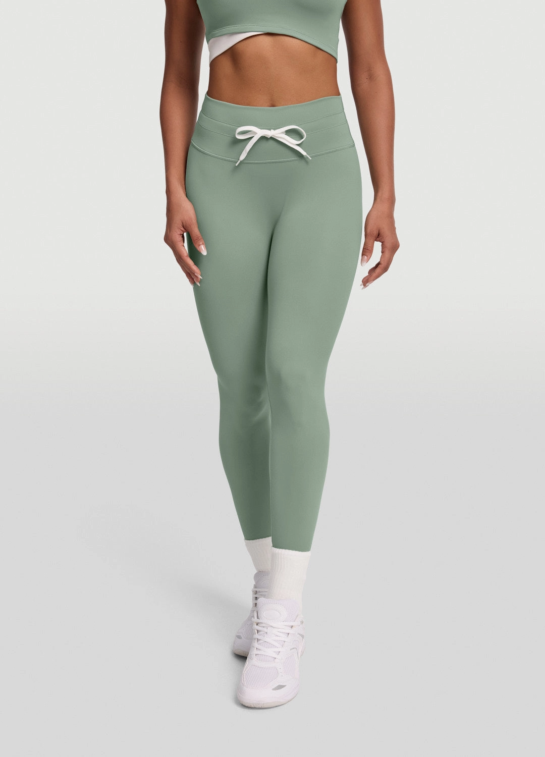 Sleek Drawstring Leggings Essential Piece Extra Soft Morning Jog