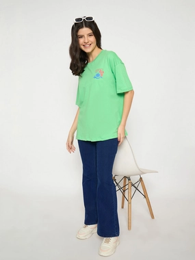 Travel Outfit Street Fashion Creative Look Daily Musthave Madame Flared Fit Dark Blue Denim Jeans