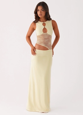 Prophecy Maxi Dress - Yellow Easy Flow Noble Glow