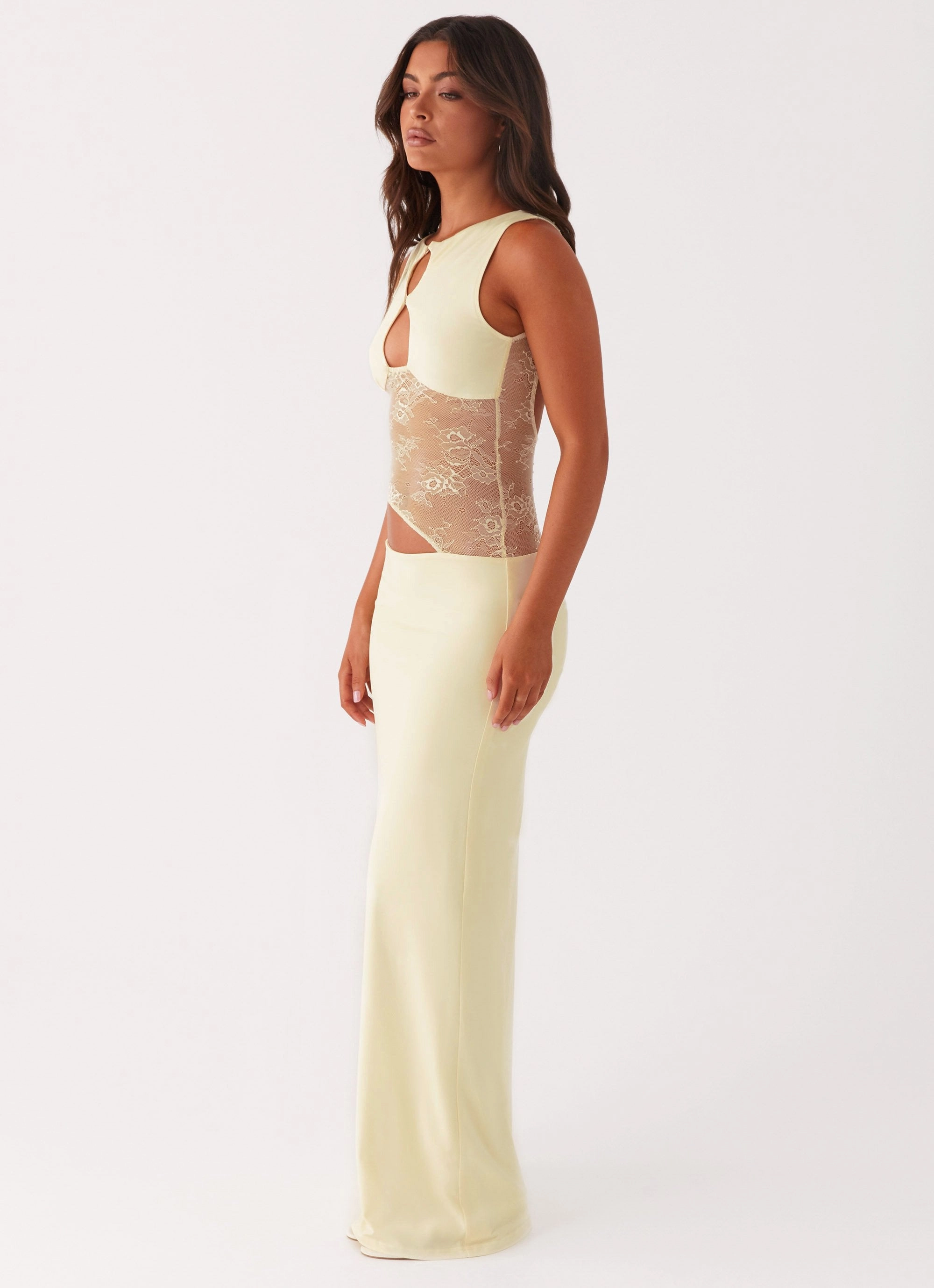 Bohemian style Body Confidence Prophecy Maxi Dress - Yellow