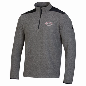 UA Coldgear Infrared 1/4 Zip - Black Heather City Cool Stretchy
