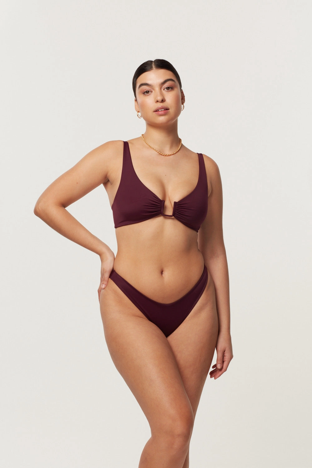 Summer Life Fiji Bottom - Plum