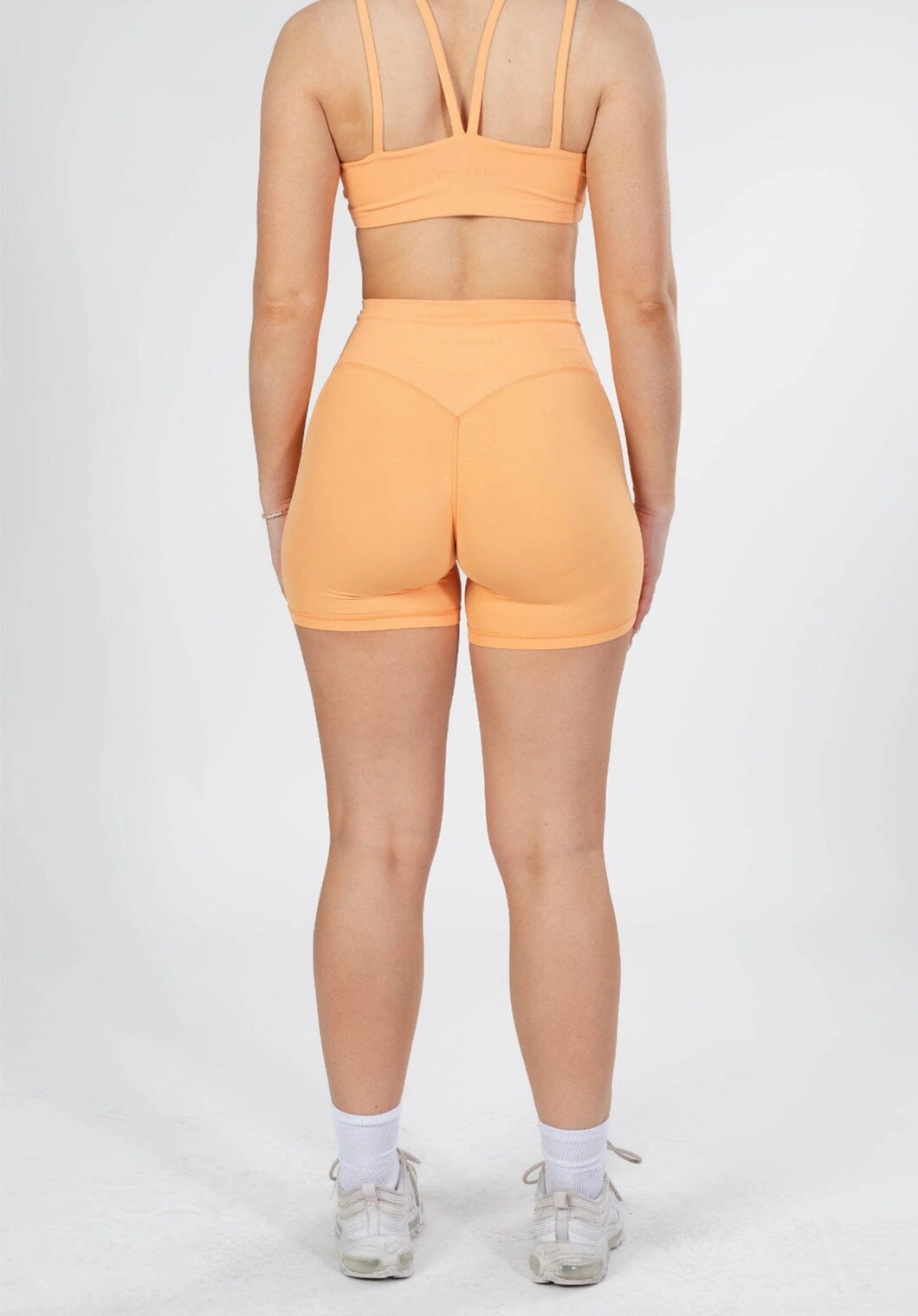 Sleek Shape Slim Waistband RecStretch Original Sculptseam? Plus Short Orangesicle