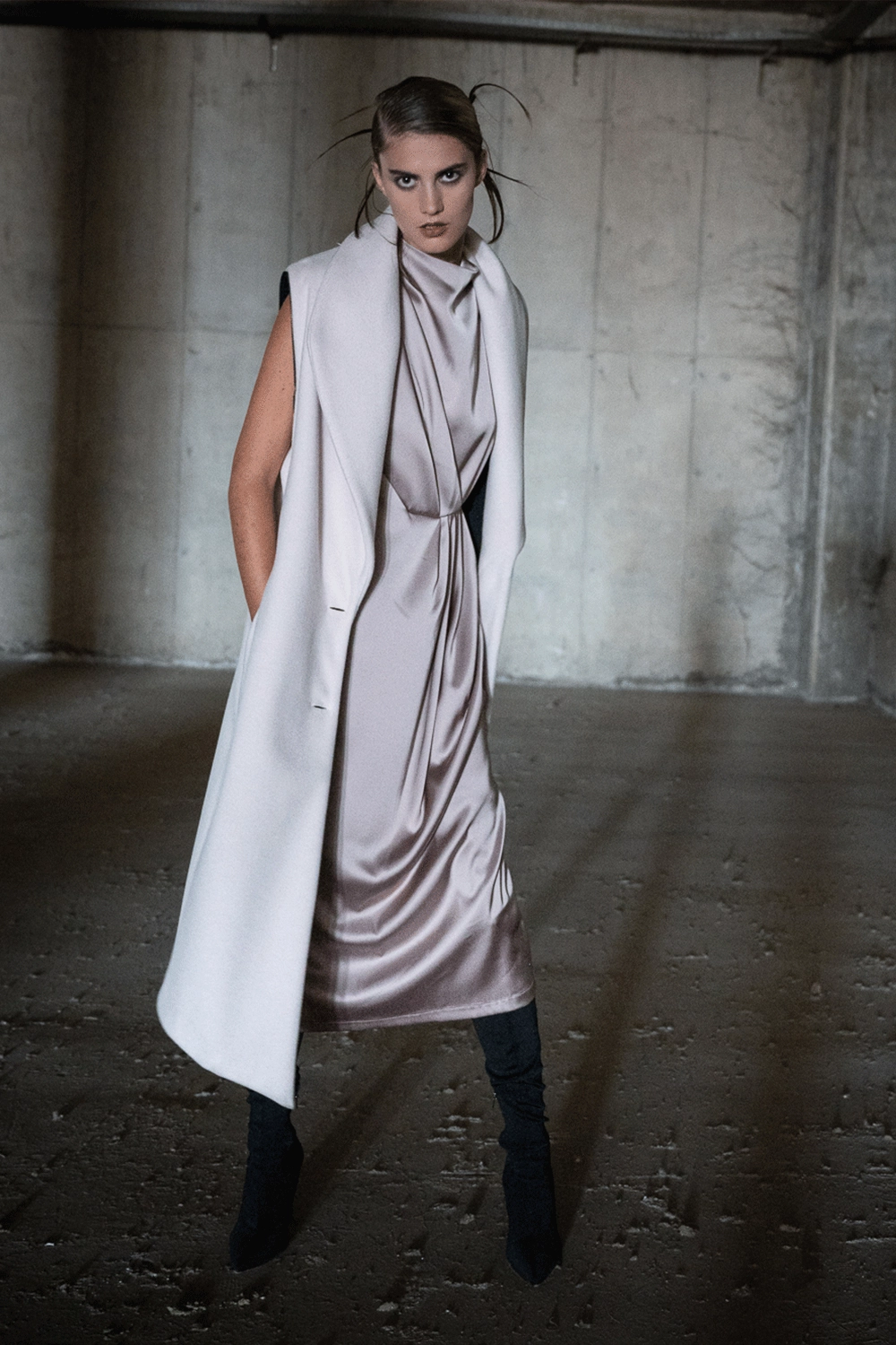 Lotus Eaters - CO1 Makia Coat No Collar Comfort Flex Fit