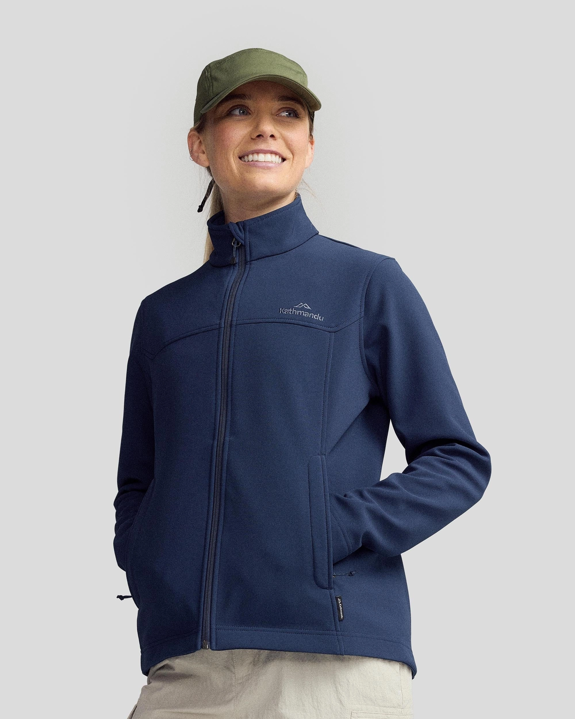 Women's Arbury Jacket - Classic Navy Flexible Insulation WaterResistantCoating