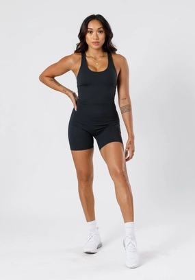 FlexSweat Shortsuit Black Light Coverage