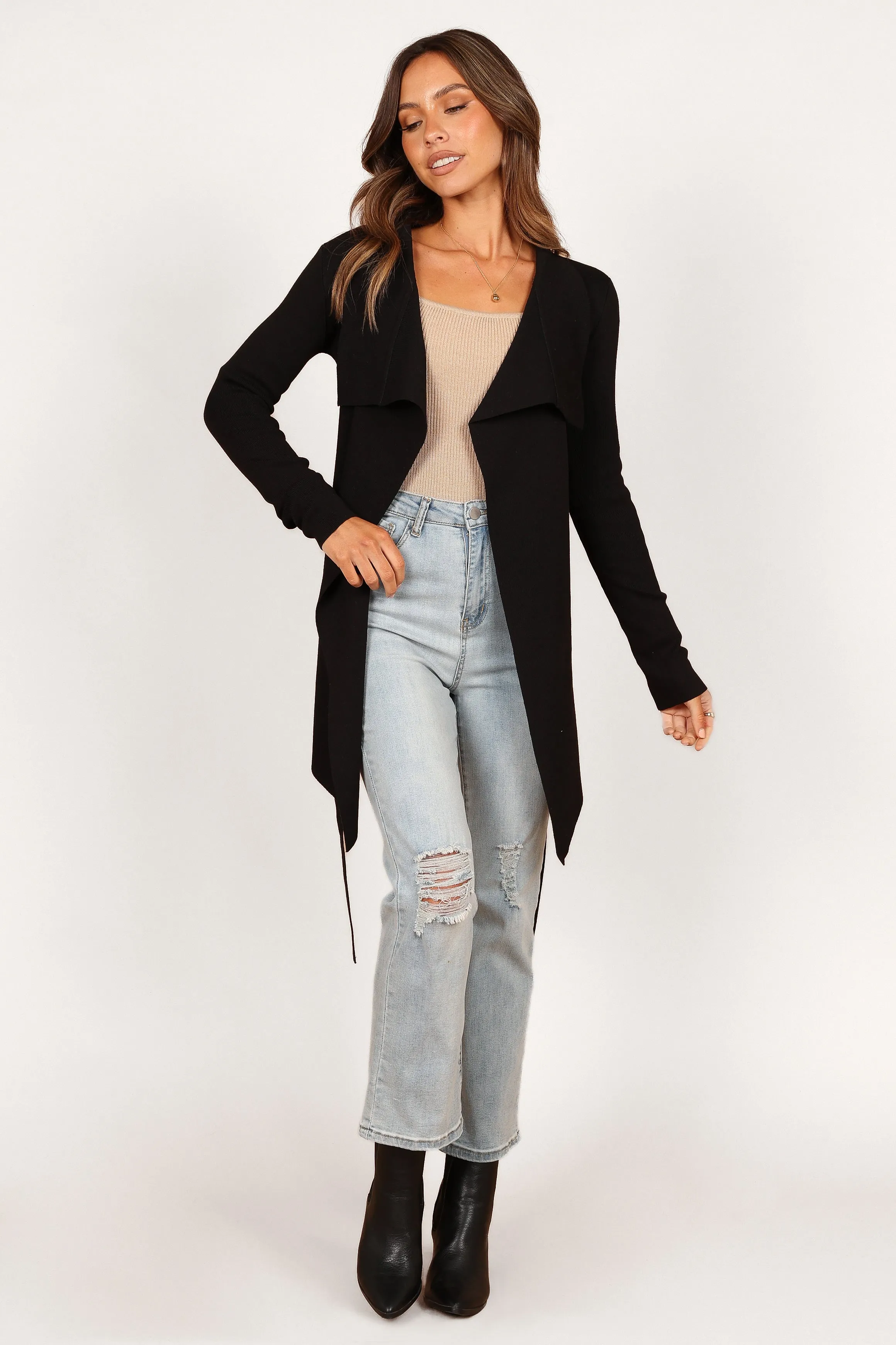 Zimmer Cardigan - Black Versatile Trend Seasonless Style