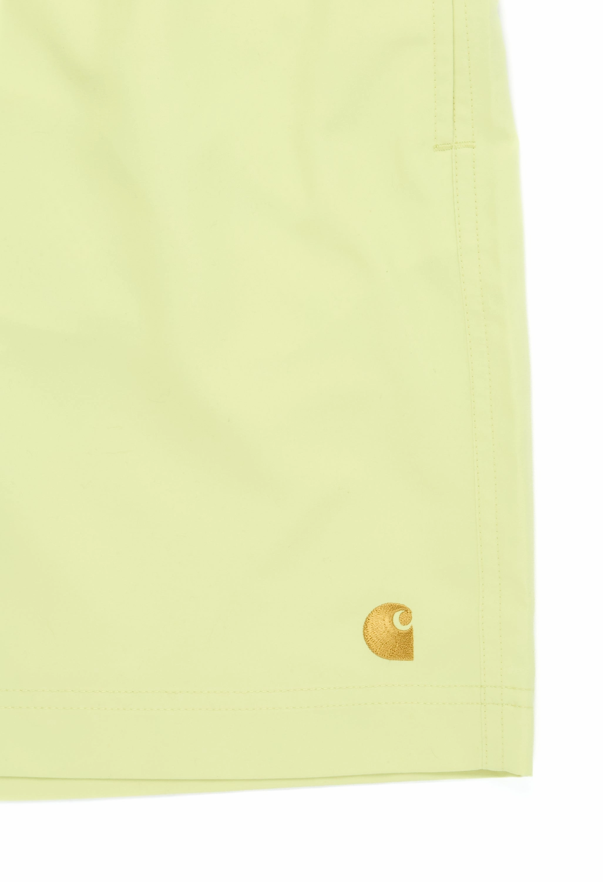 Carhartt WIP Chase Swim Trunks - Arctic Lime / Gold hoodie Elastic waist
