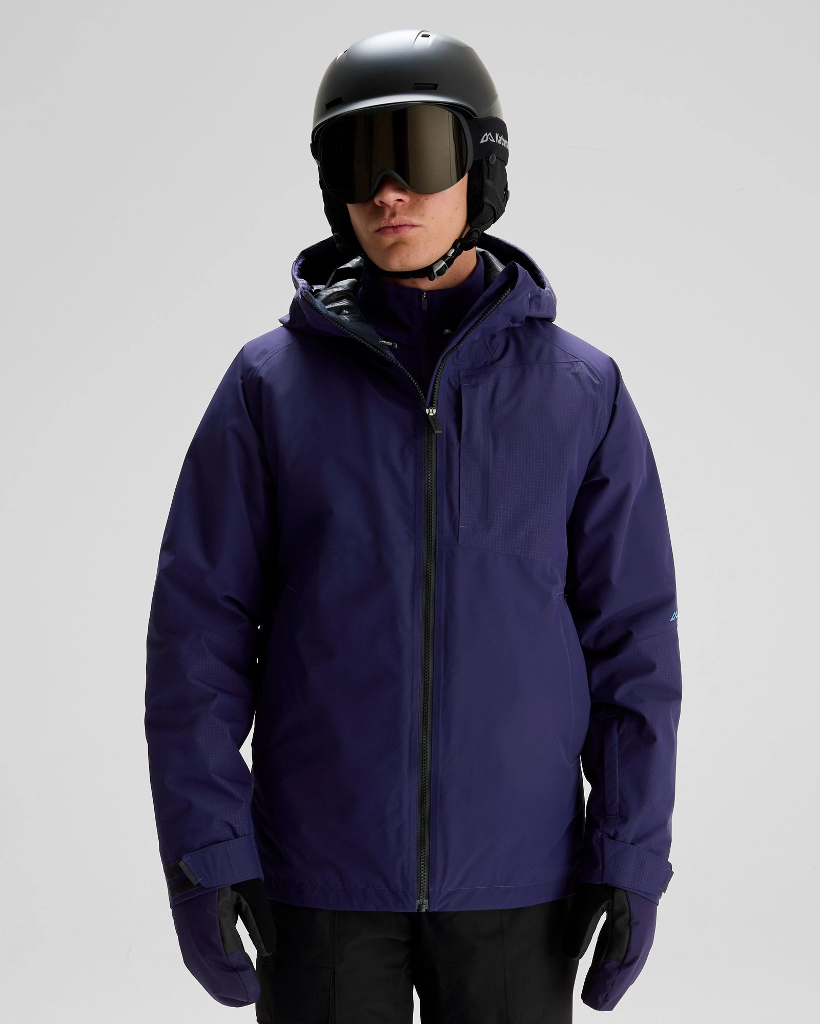 Men's PWDR-Days 2L Insulated Snow Jacket - Dark Horizon Body Mapped Ventilation City Ready Wear