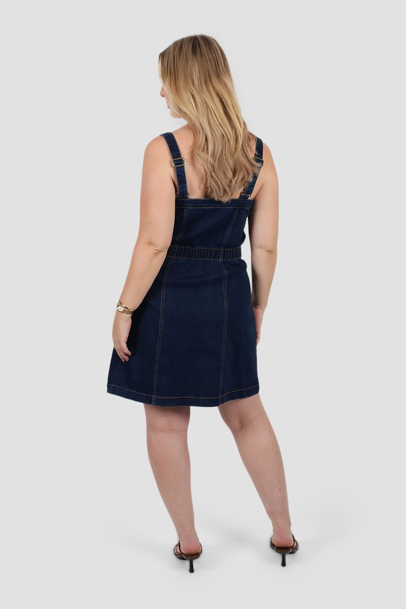 Neutral Form Fresh Appeal RAYLA DENIM DRESS MIDNIGHT