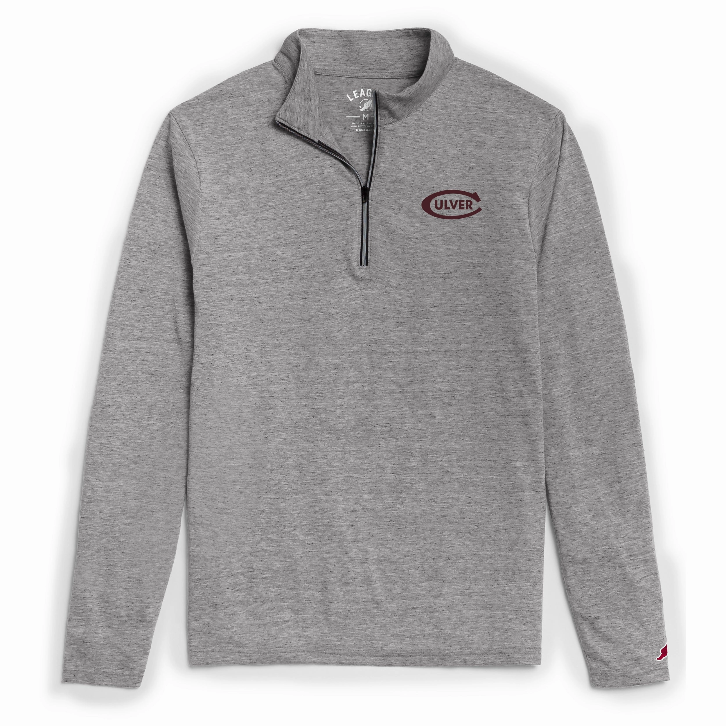 product fleece lining warmth Youth Style Reclaim 1/4 Zip - Graphite