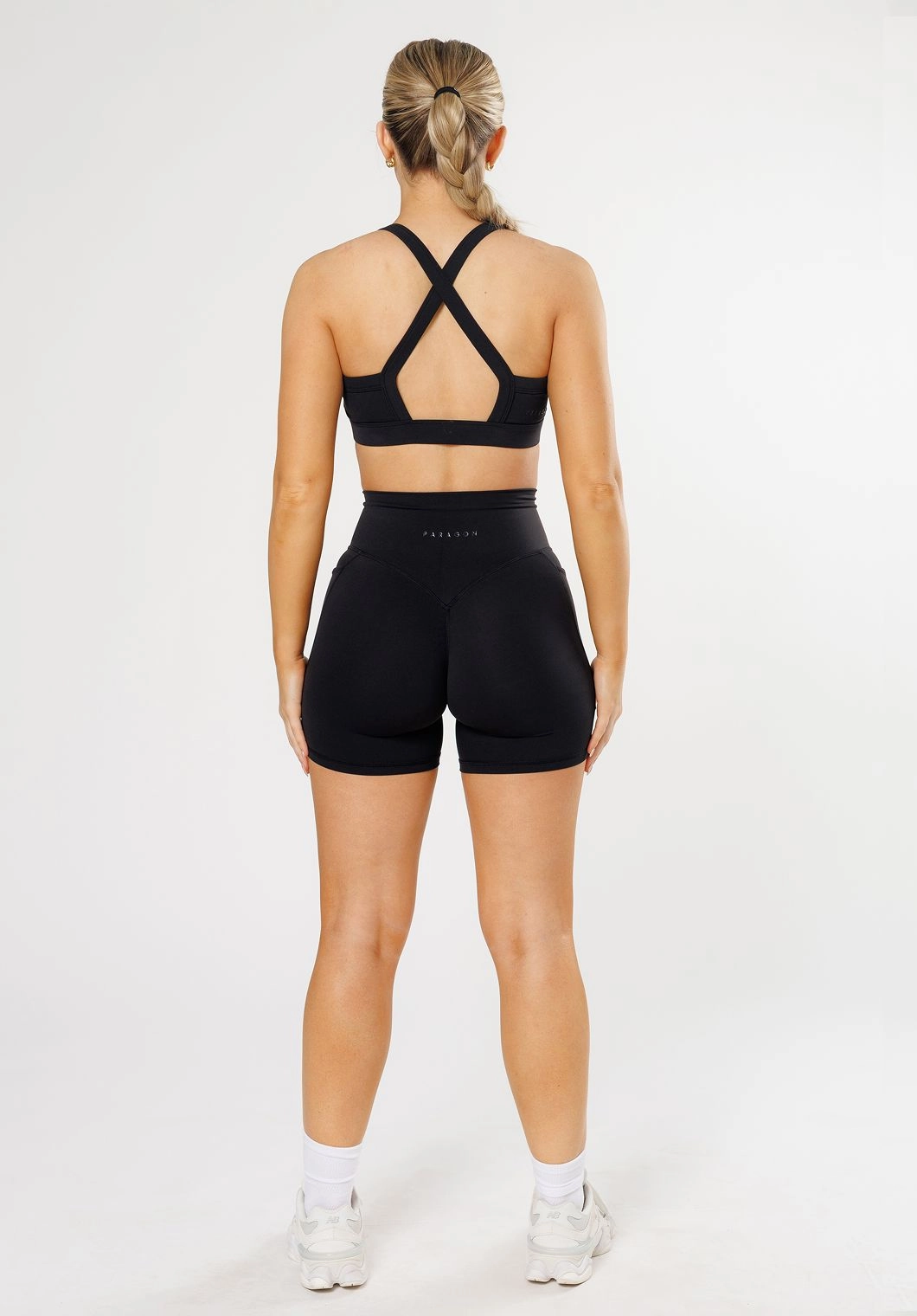 adult clothing Warm Weather Style RecStretch Empower Sculptseam?  Plus Pocket Short Black