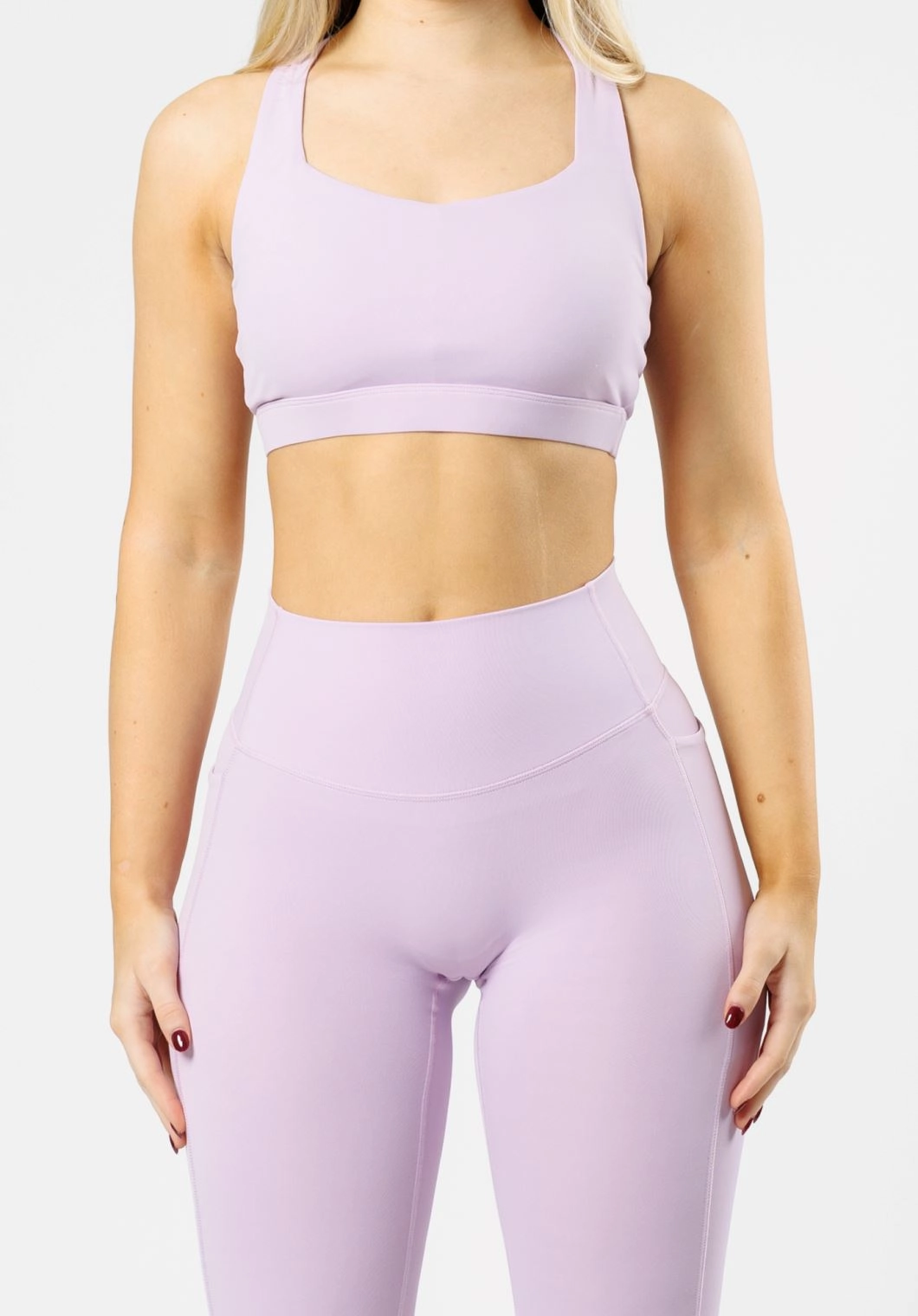 RecStretch? Empower Sculptseam? Plus Pocket Legging Pastel Lilac Easy Motion