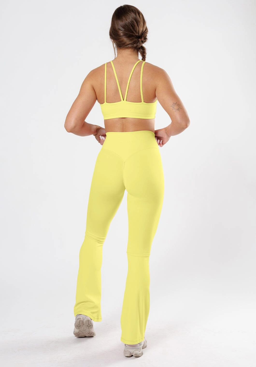 RecStretch Original Sculptseam? Plus Essential Flare Legging 34" Lemonade Ultimate Wear Chilly Comfort Wear