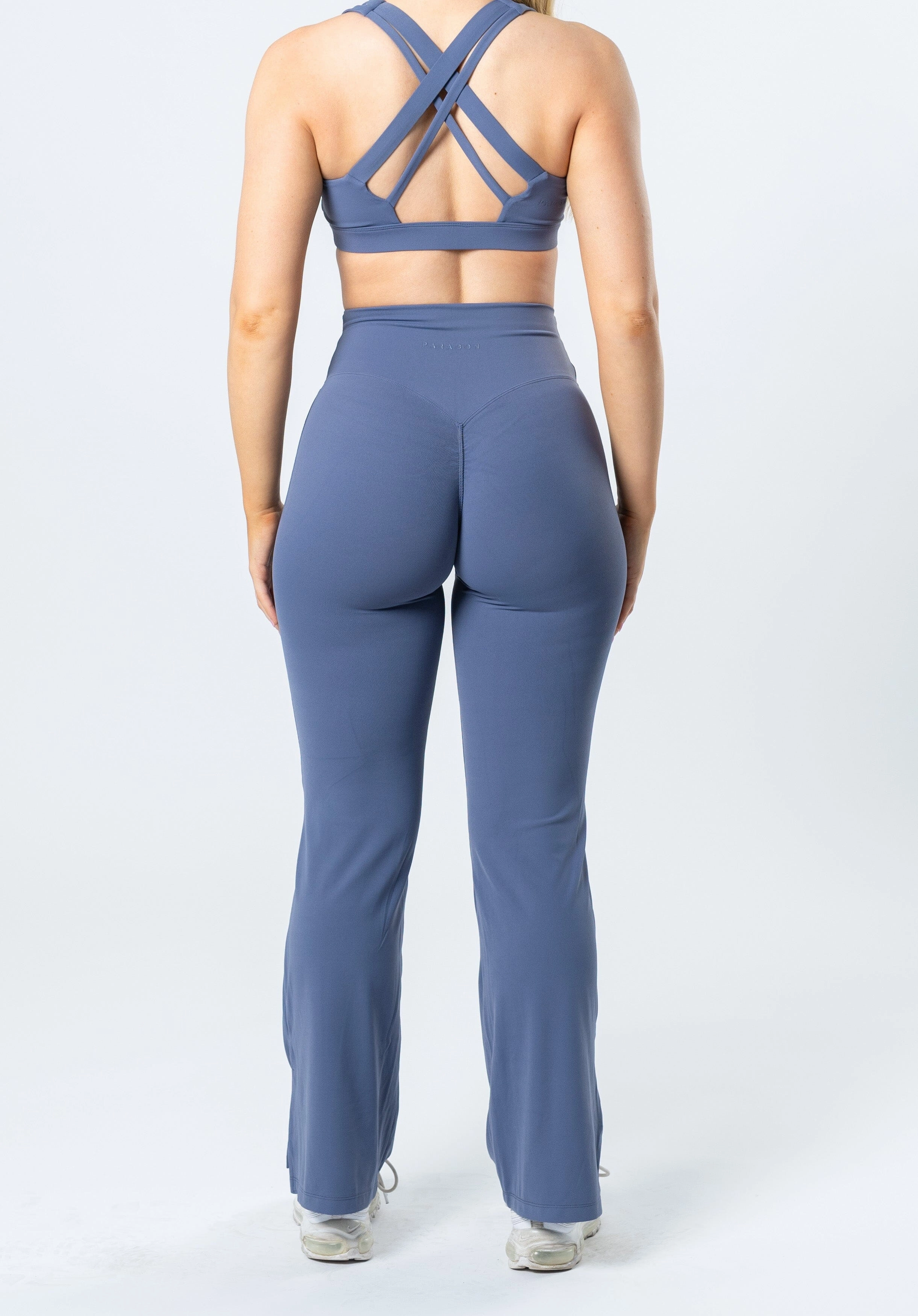 Luxury Choice Durable Stitch Fade Resistant Airport Travel RecStretch Original Sculptseam? Plus Flare Legging 31" Ace