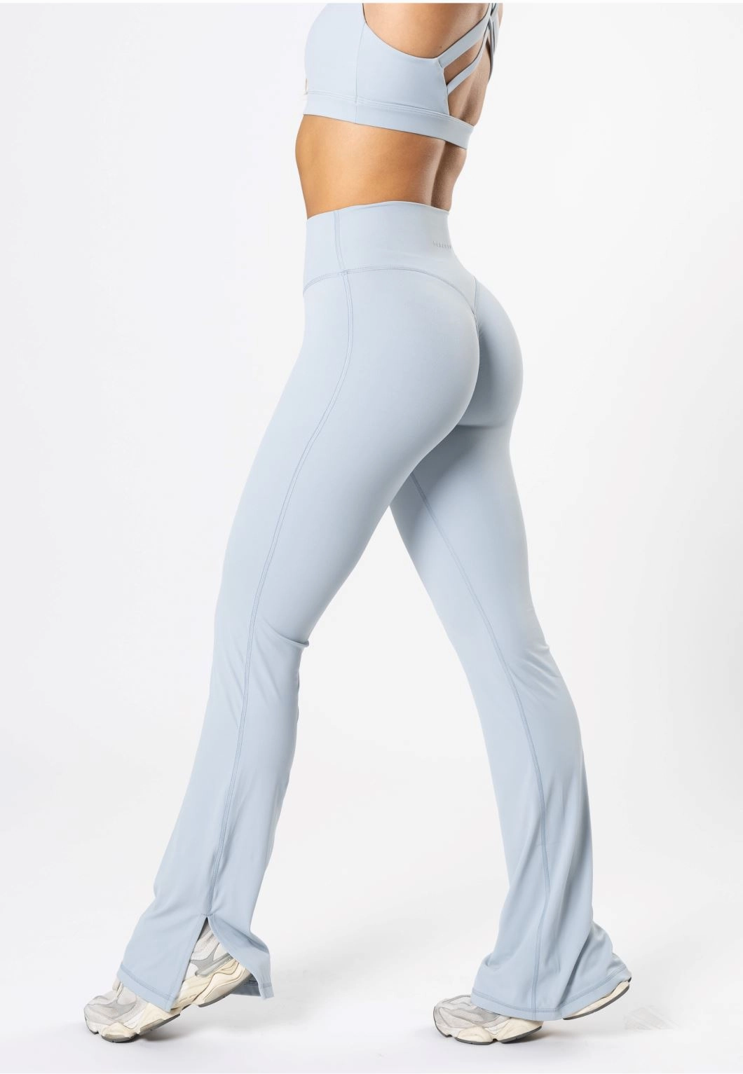 Easy Flex RecStretch Original Sculptseam? Plus Flare Legging 34" Pearl Blue
