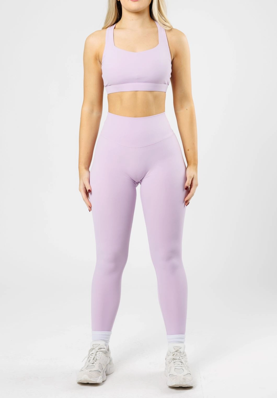Elastic Fit RecStretch Original Sculptseam? Plus Legging Pastel Lilac