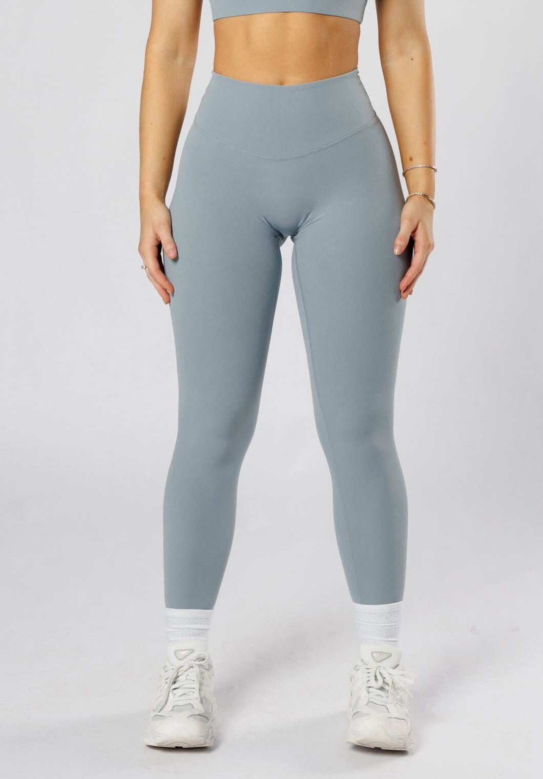 RecStretch Original Sculptseam? Plus Legging Titanium Double Layered Fabric