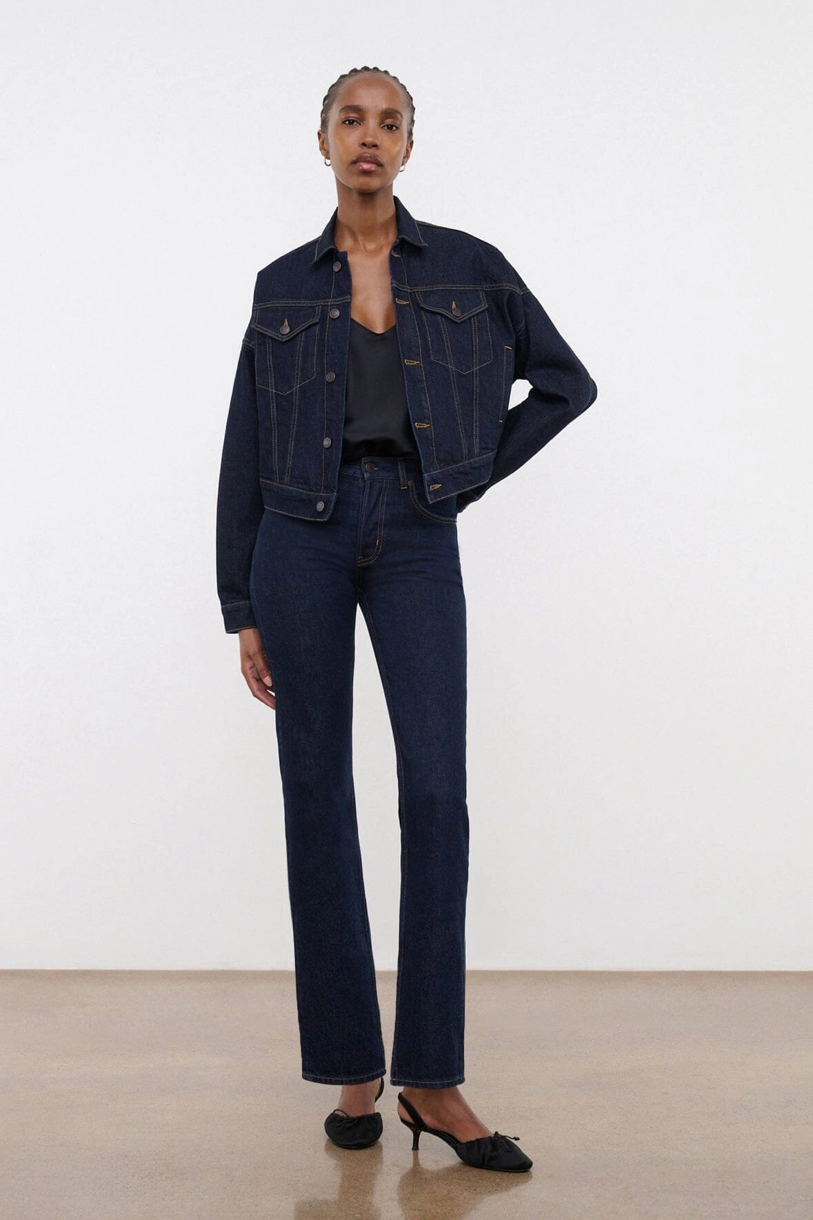 GLEN DENIM JACKET | INDIGO Streetwear Fan Minimalist Style Breathable Travel Outfit Brunch Outfit