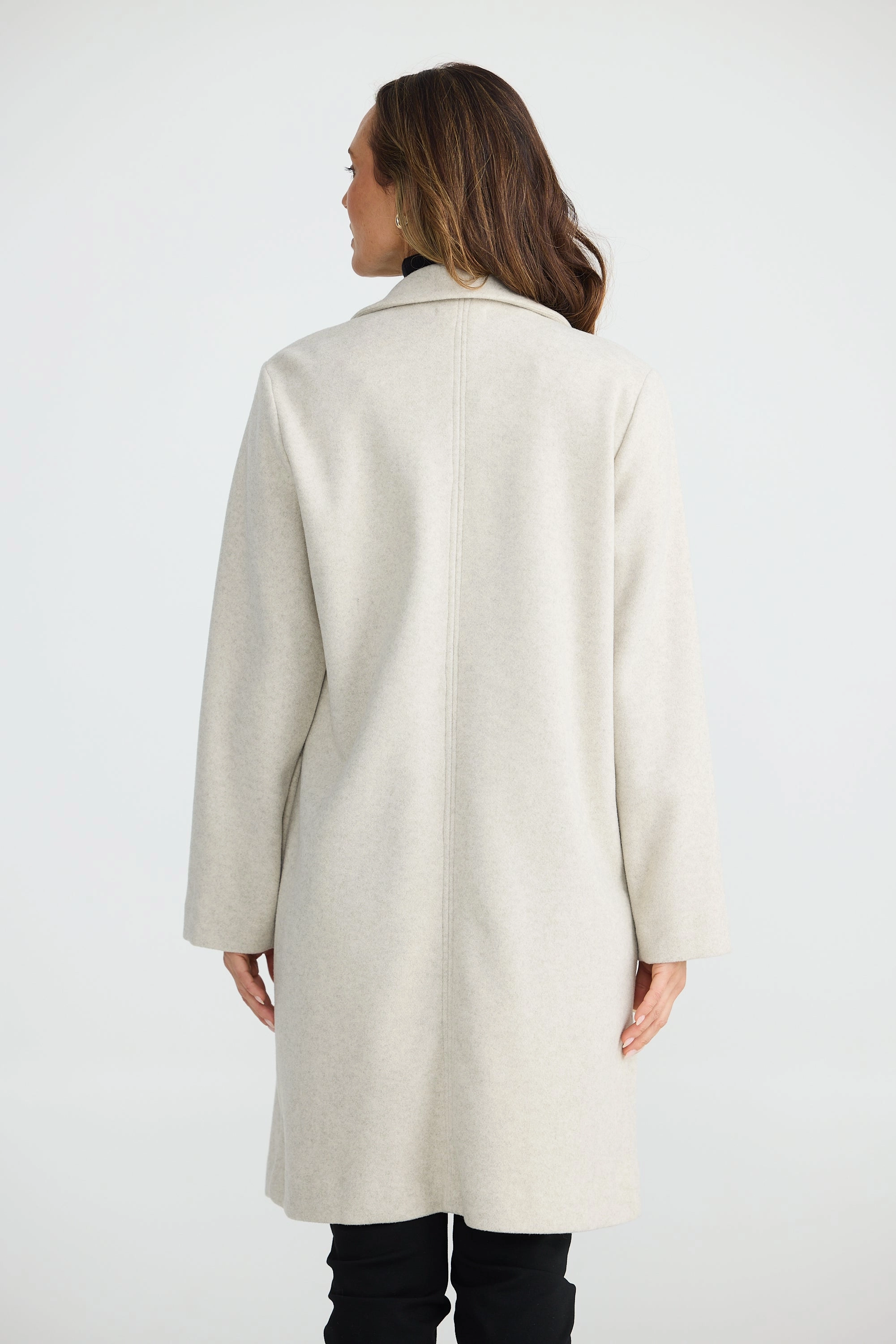 Adjustable Cuff Versatile Layering Weight Brave and True - BT25055-1OM Bella Coat