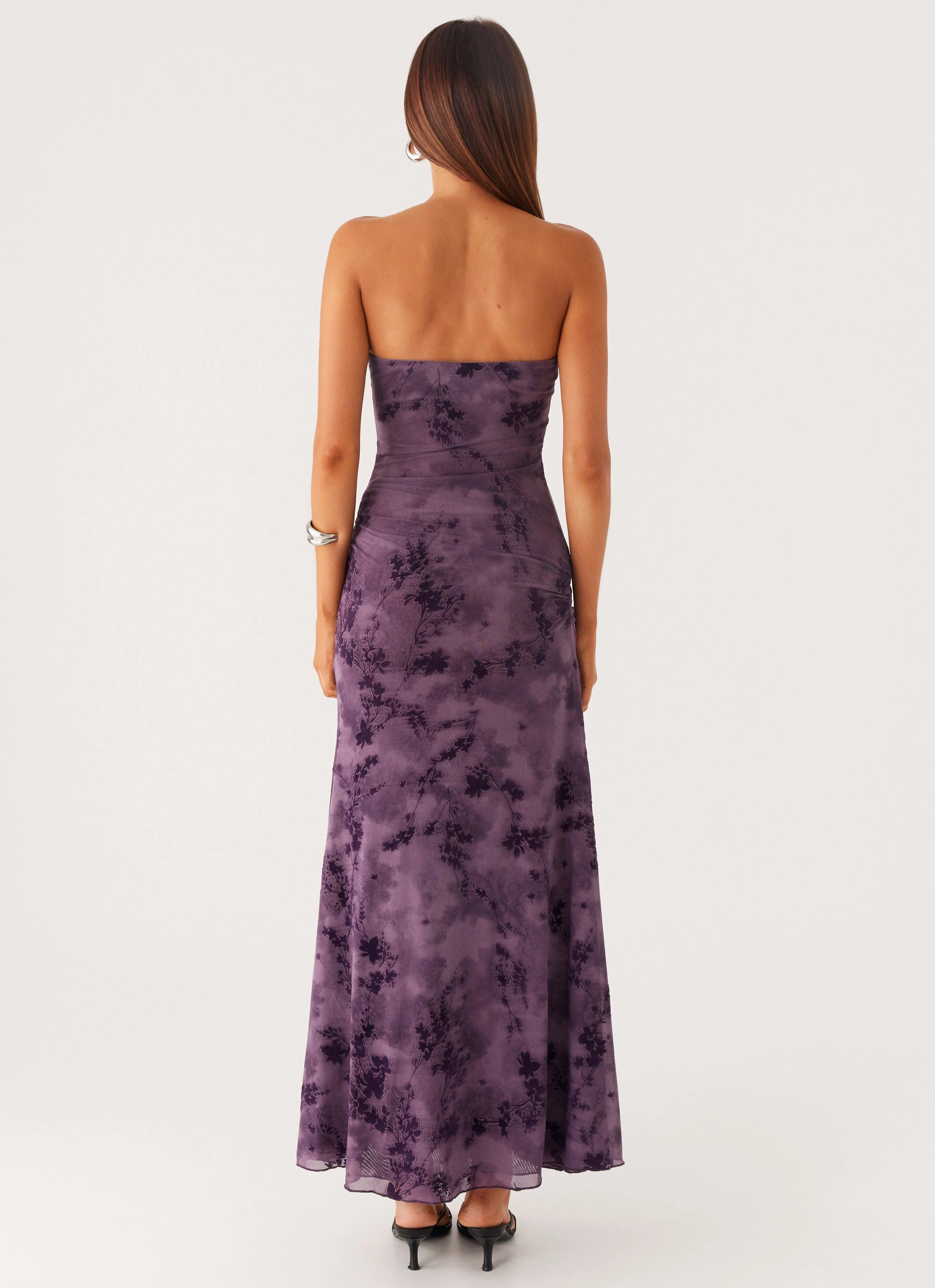 Alexandrite Midi Dress - Purple Bright Mood