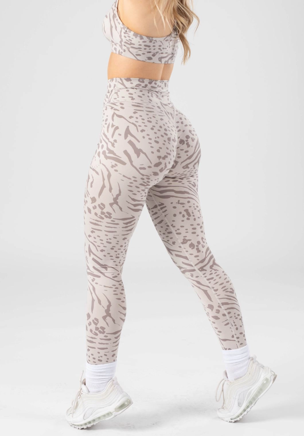 Reluna Crossover Sculptseam? Legging Snow Leopard Perfect Stretch Design Easy Motion