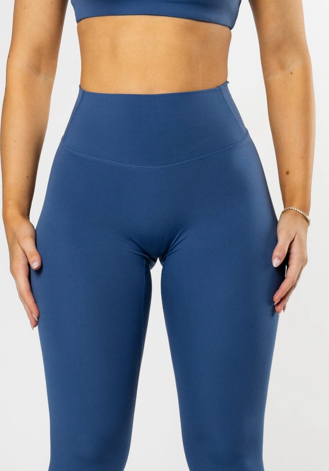 Reluna Defined Sculptseam? Plus Legging True Blue Smart Style Travel Enthusiast Outdoor Running