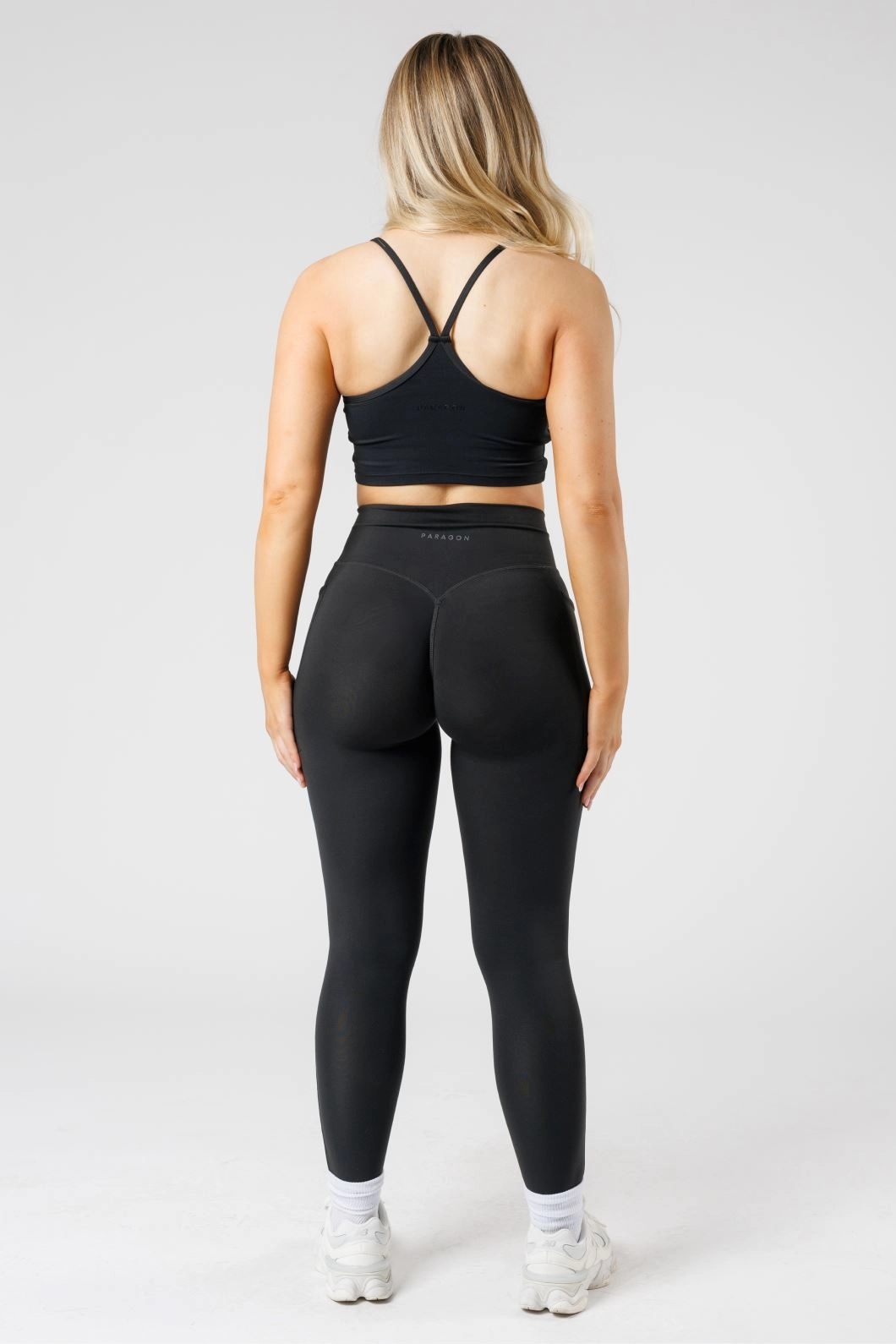Reluna Empower Sculptseam? Plus Pocket Legging Black Pro Athlete Mesh Panel Casual Day Four Way