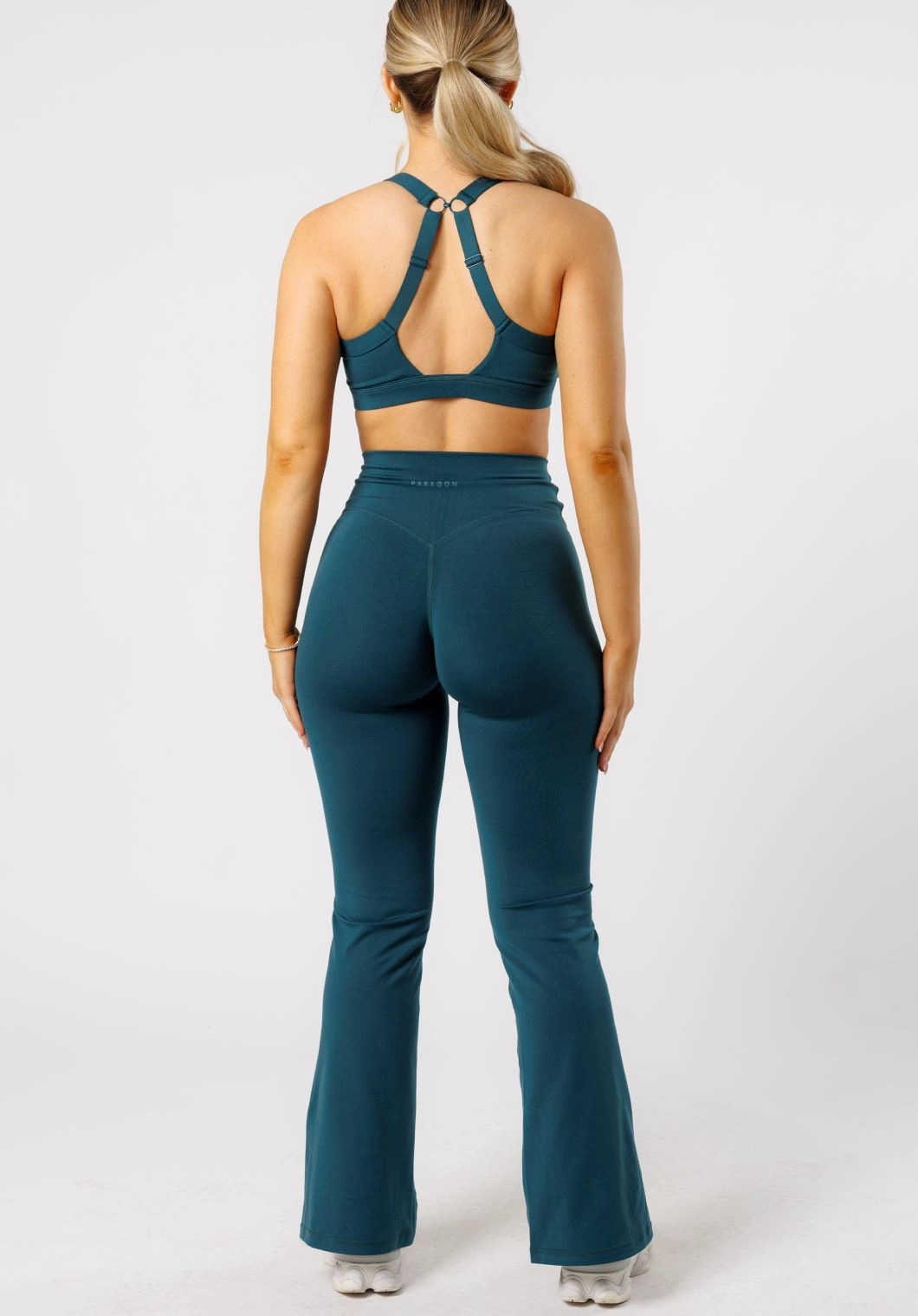 Reluna? Front Slit Sculptseam? Flare Leggings 31" Serpentine Wrinkle Resistant Outdoor Lover