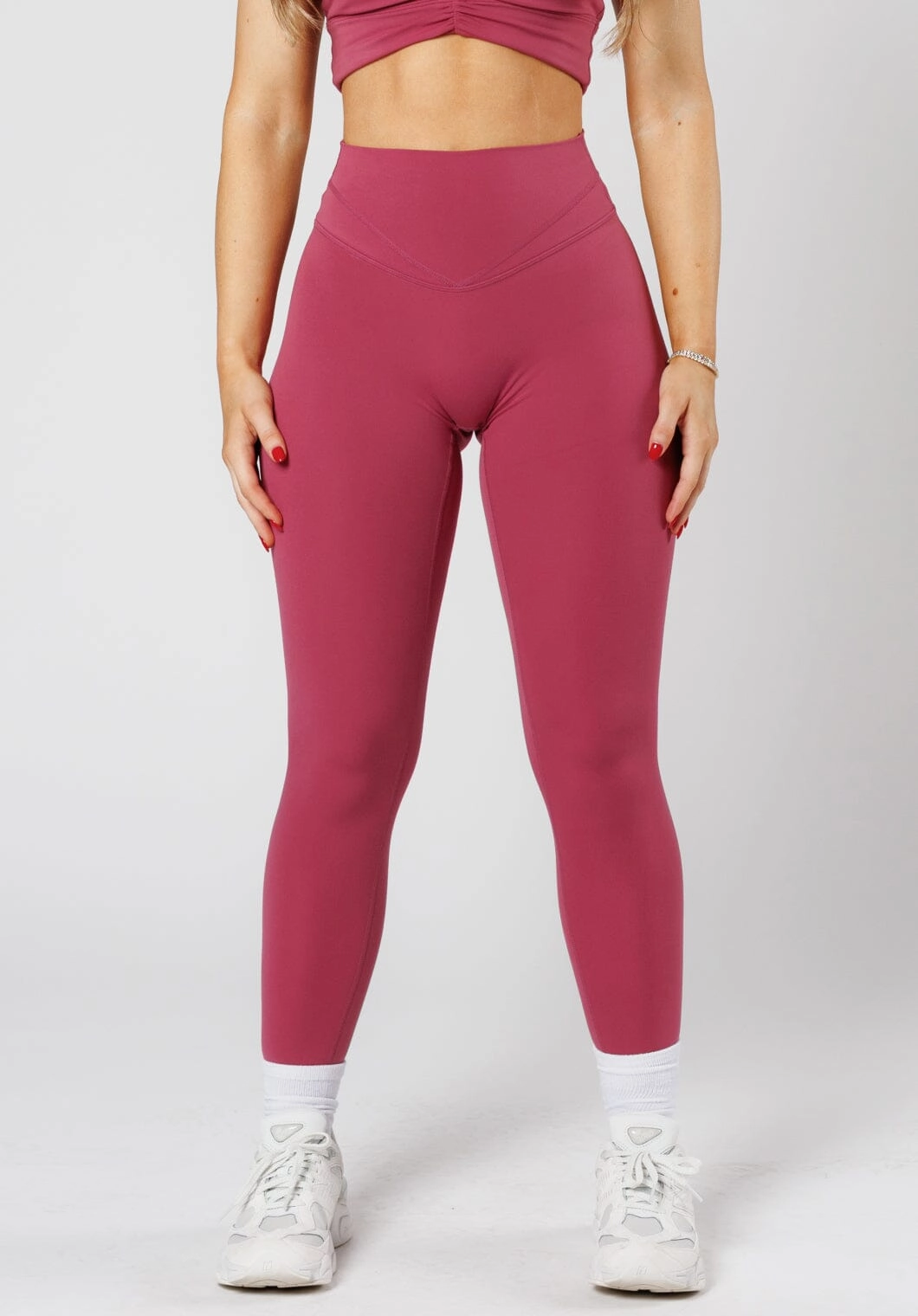Moisture Managing Reluna? Icon Sculptseam? Plus Legging Raspberry