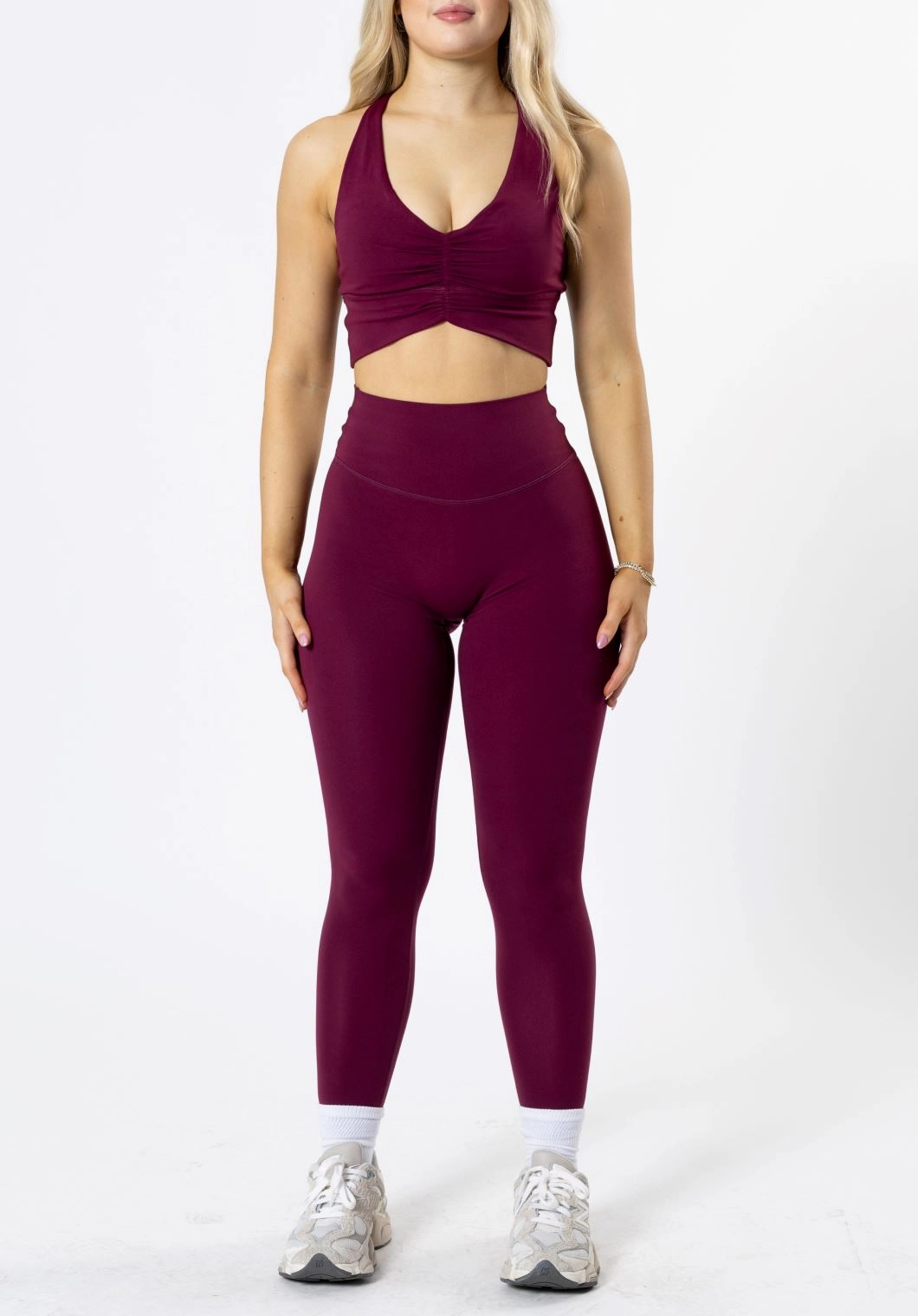 Breathable knit Sporty Comfort Wear Reluna Original Sculptseam? Legging Blackberry