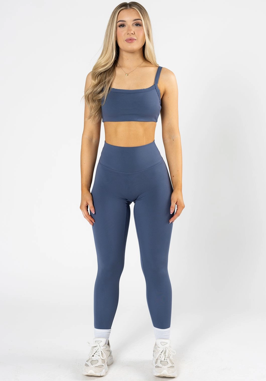 Reluna? Original Sculptseam? Legging Vintage Indigo Travel Outfit Wrinkle Resistant