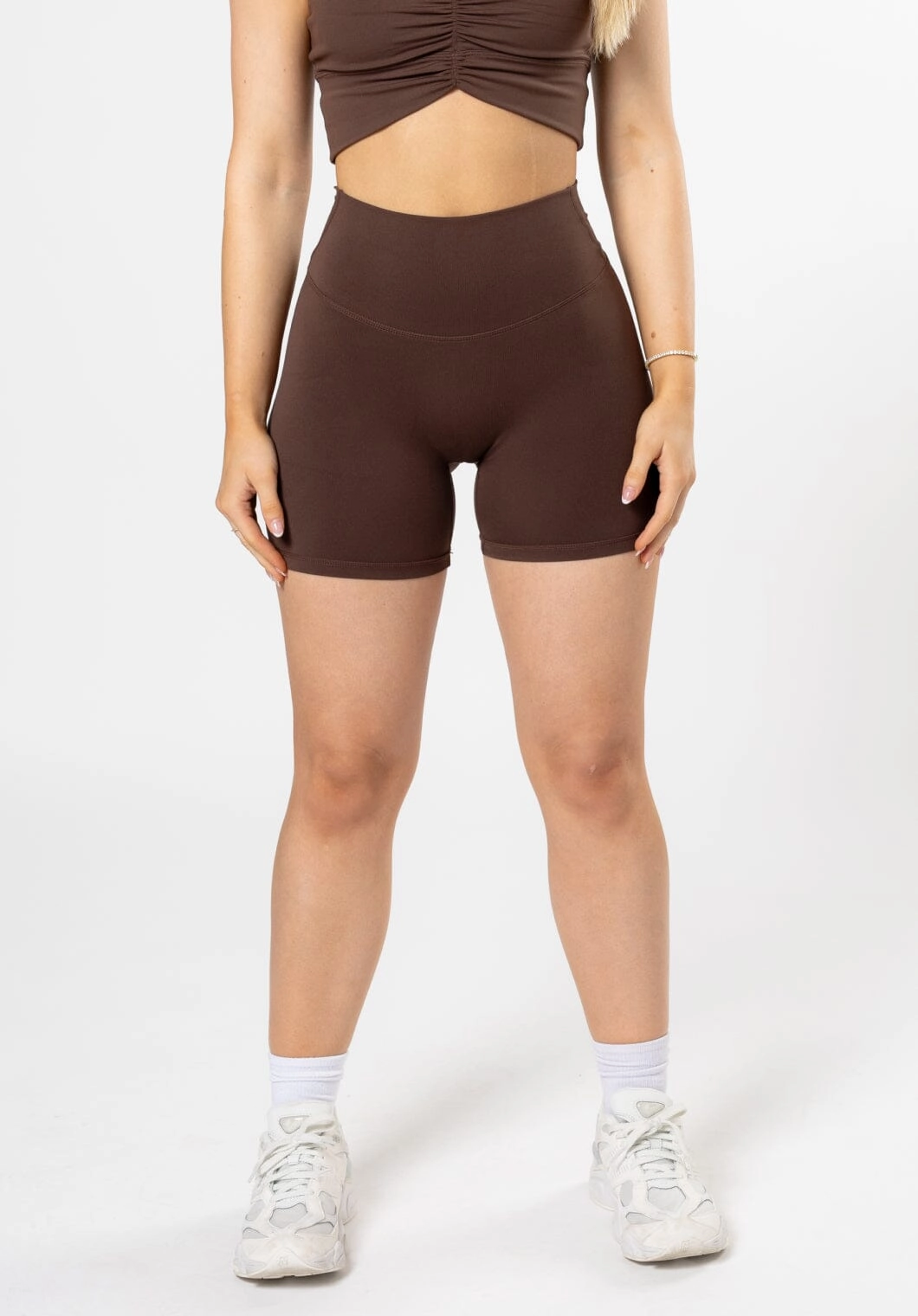 Spandex shorts Stay Cool Wear Reluna Original Sculptseam? Plus Short 5?? Walnut